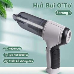 Máy hút bụi cầm tay không dây cho gia đình và ô tô
