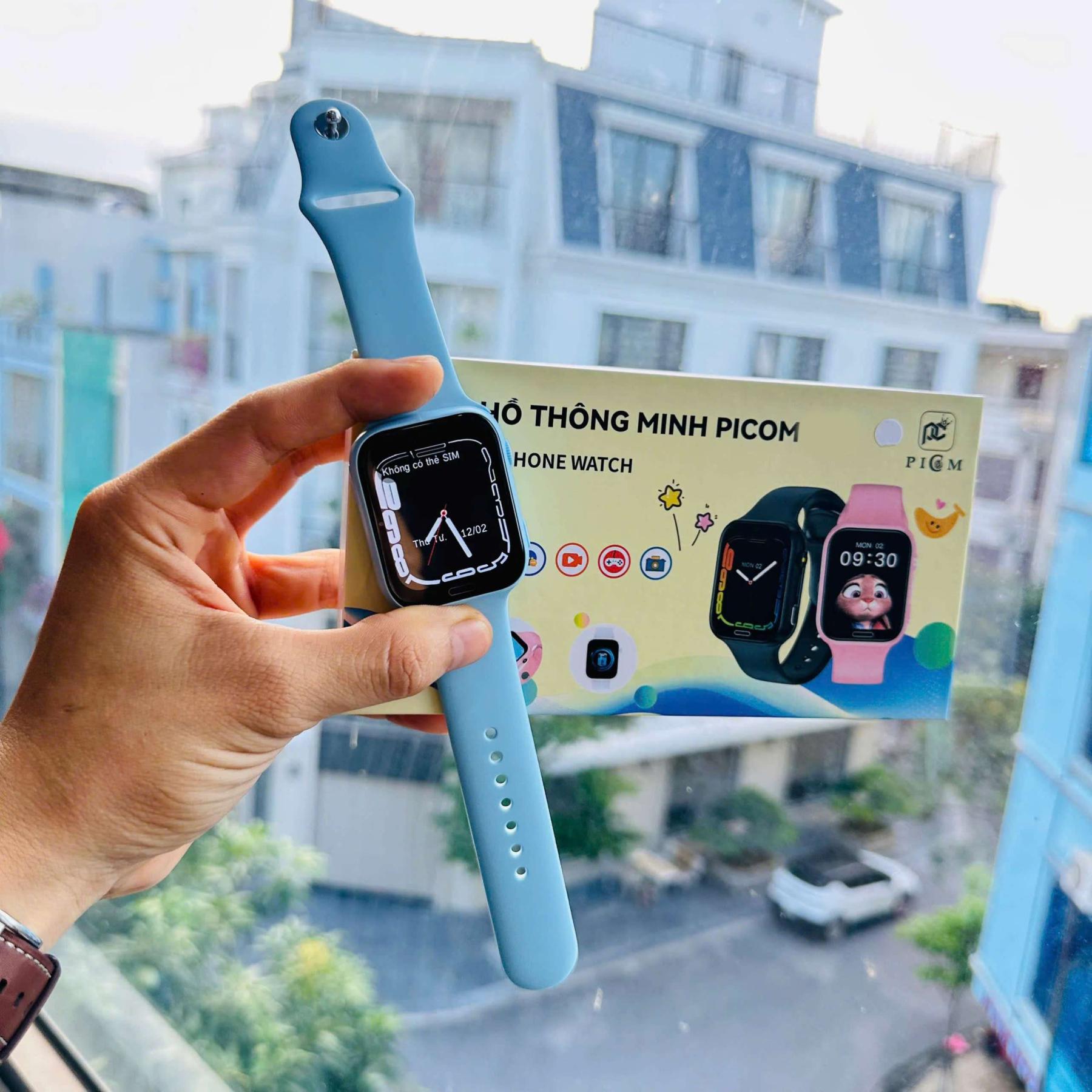 Đồng định vị trẻ em picom 4G gọi Video call lắp sim