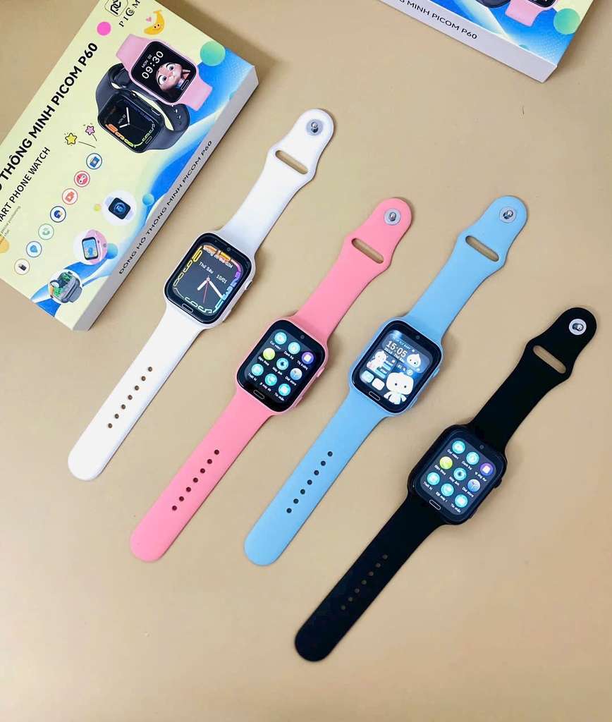 Đồng định vị trẻ em picom 4G gọi Video call lắp sim