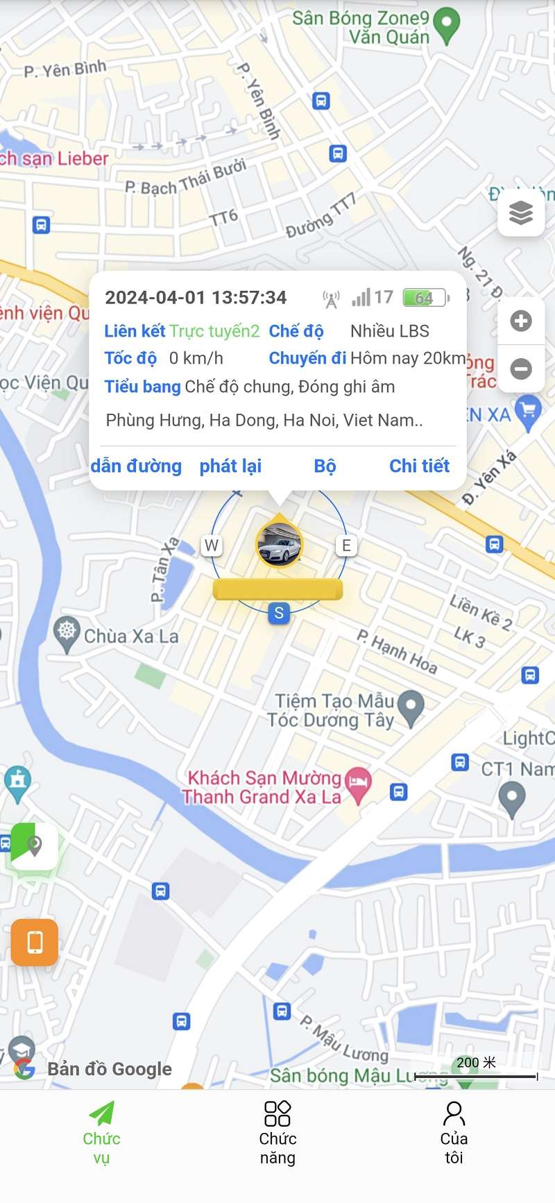 Bộ định vị mini gps không dây theo dõi chính xác Tặng sim 4g