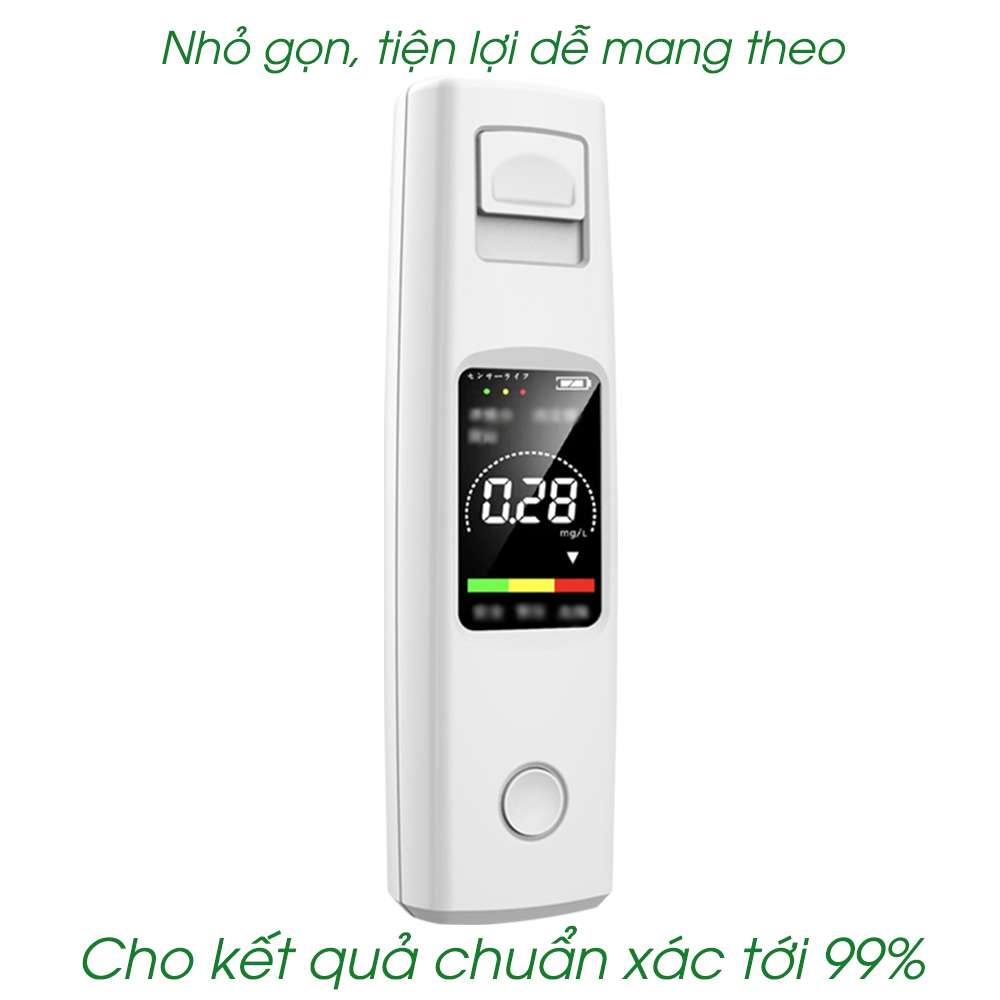 Máy Đo Nồng Độ Cồn Nội Địa Nhật 2025, Độ Chính Xác Tới 99,99%