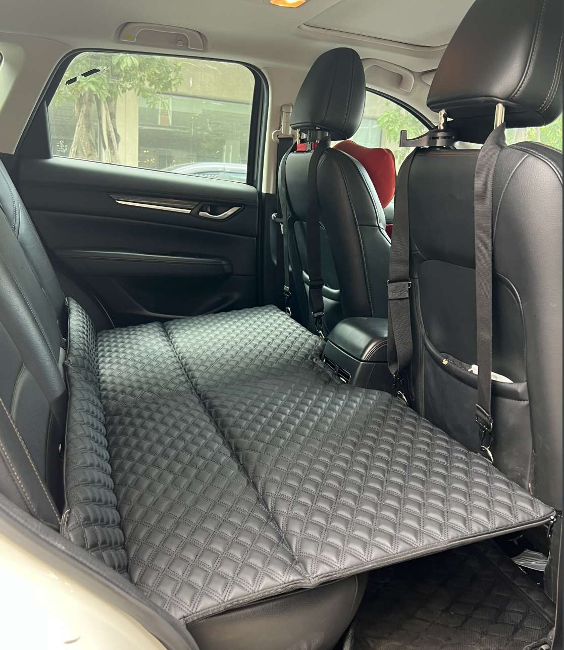 dem-treo-nem-treo-o-to-tuan-anh-6 Bộ giường đệm ô tô treo ghế chịu lực 400Kg