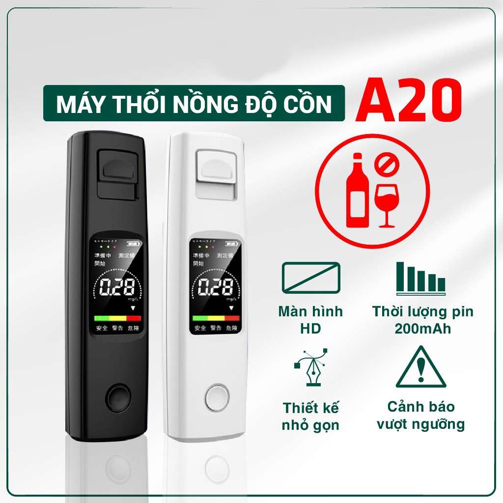 Máy đo nồng độ cồn trong hơi thở 2025 nội địa Nhật