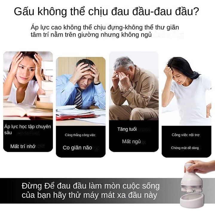 Máy massage đầu gối cầm tay thư dãn