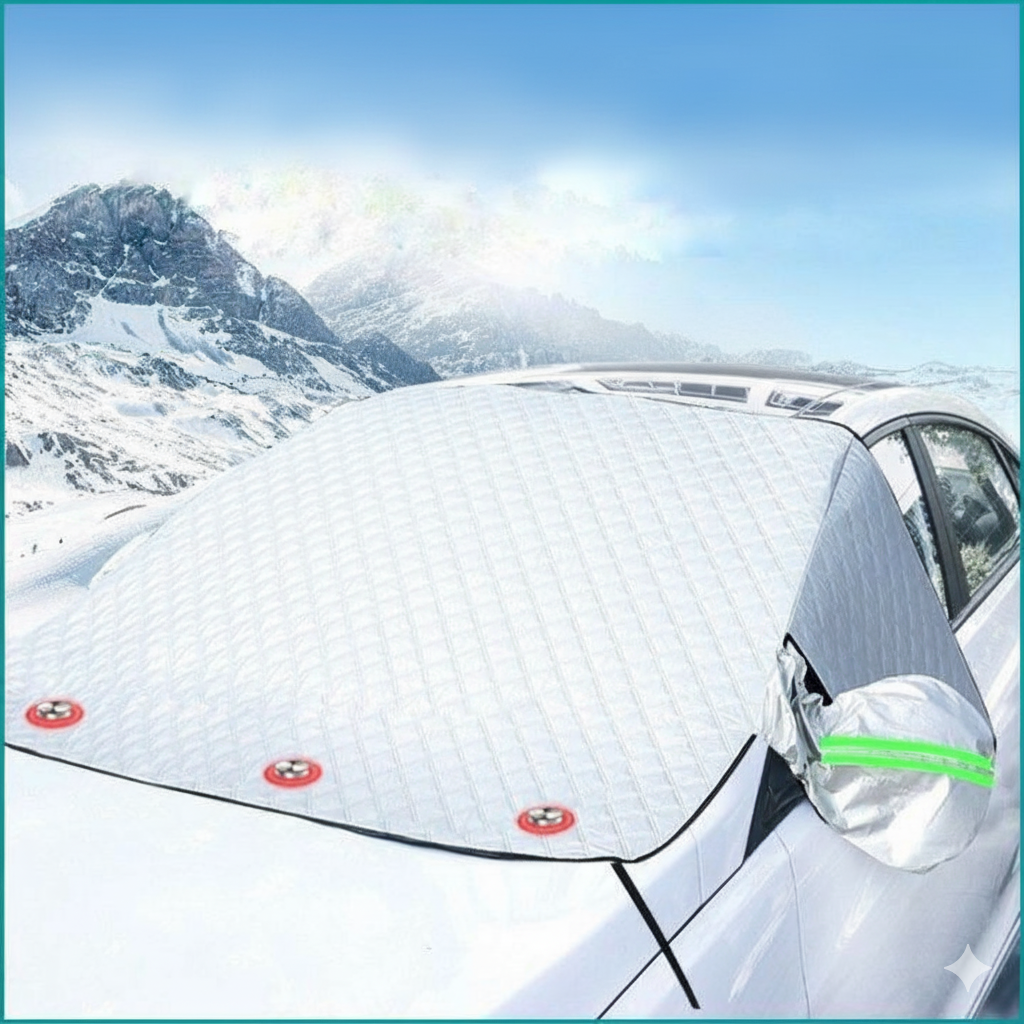 Tấm chắn nắng kính lái Yika bạt phủ 3 lớp