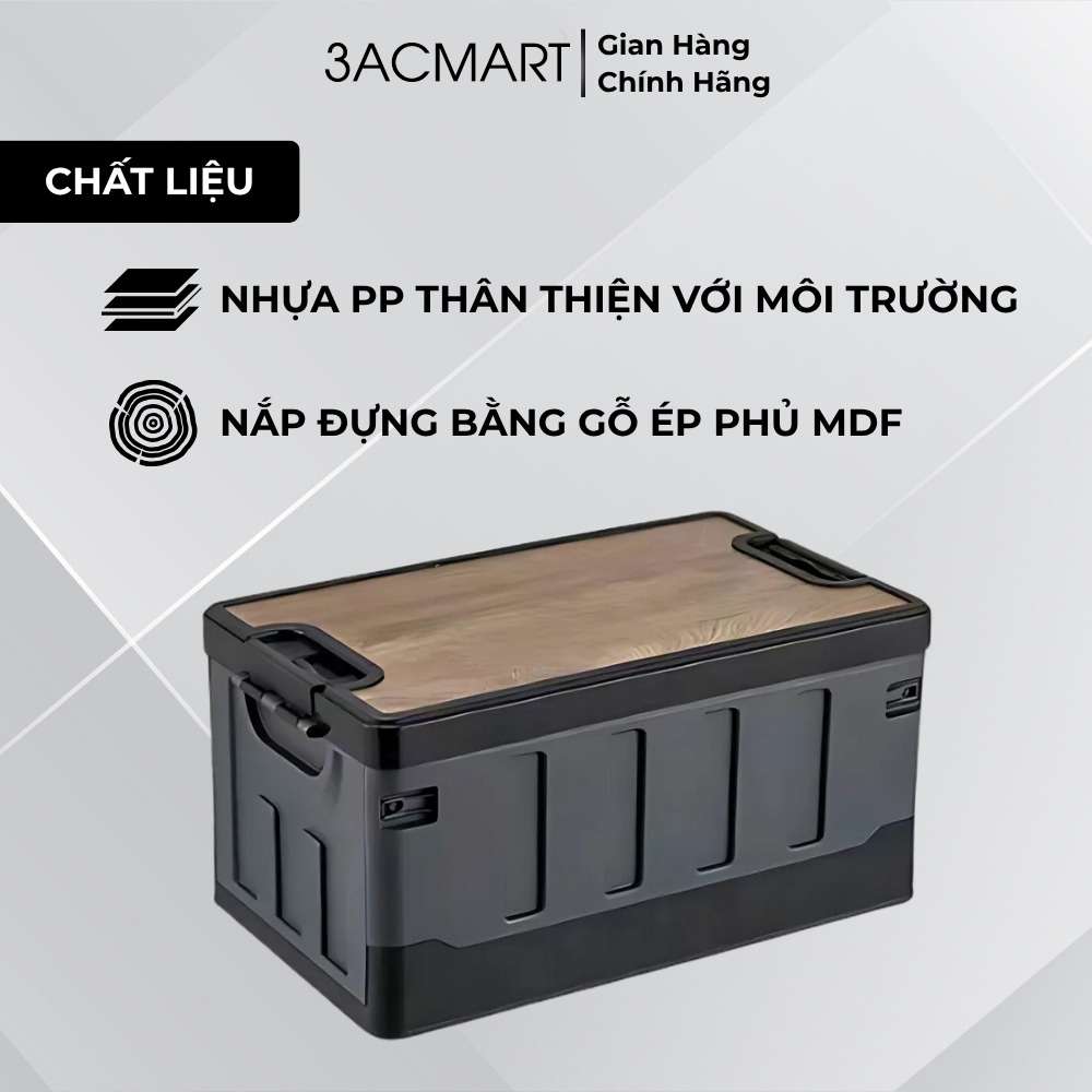 Thùng Đựng Đồ Ô Tô Gấp Gọn Bản Cao Cấp