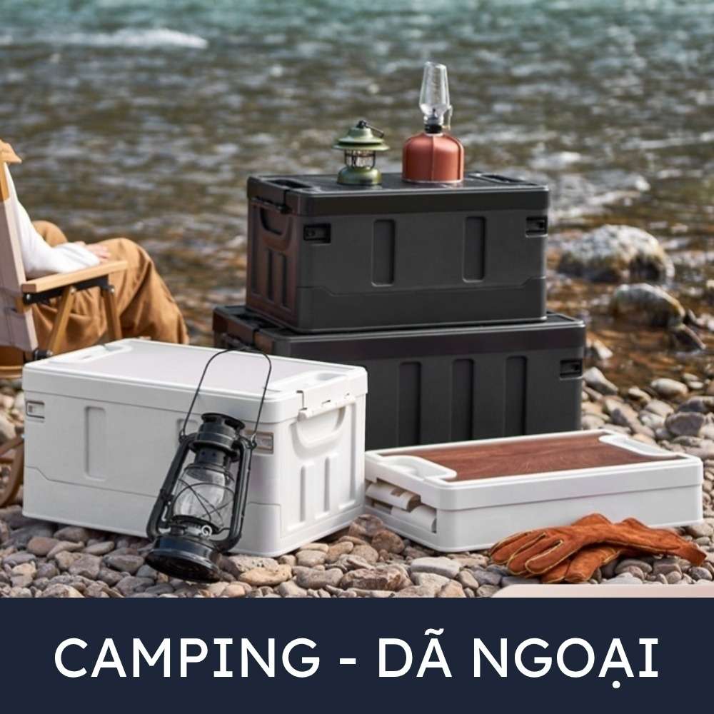 Thùng Đựng Đồ Ô Tô Gấp Gọn Bản Cao Cấp