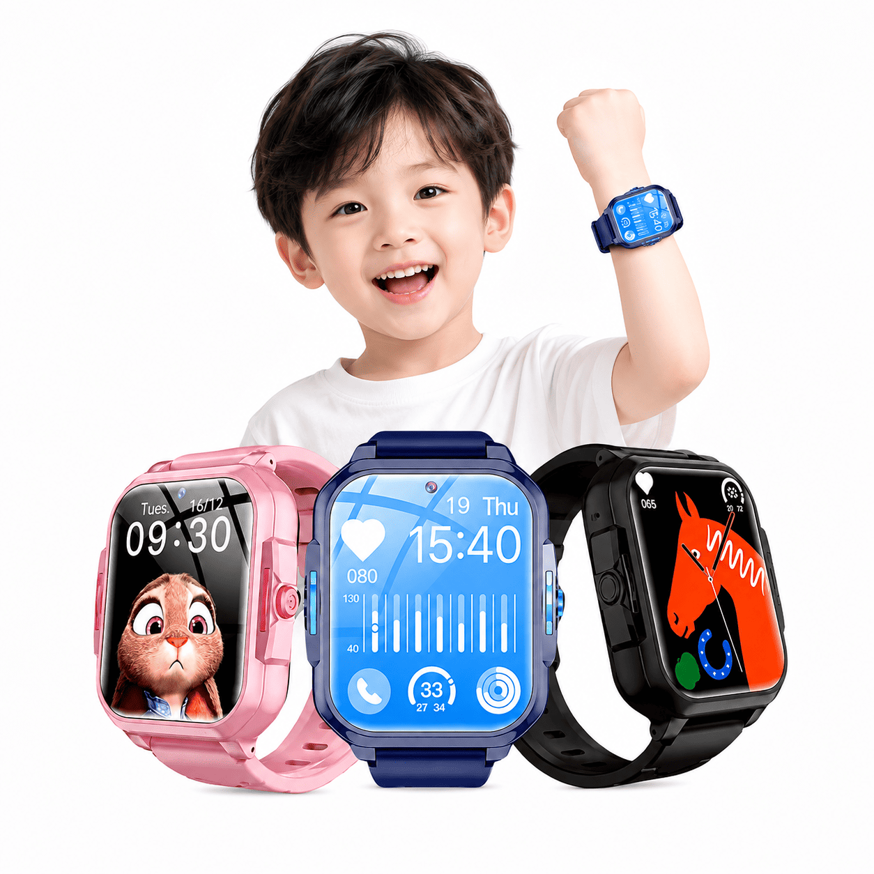 Đồng Hồ Thông Minh PICOM P90 – Lắp SIM 4G, Nghe Gọi 2 Chiều, Định Vị GPS